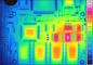 Testo тепловизоры – термограмма печатной платы